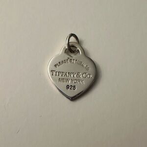 Tiffany & Co Small Silver Return to Tiffany Heart Charm